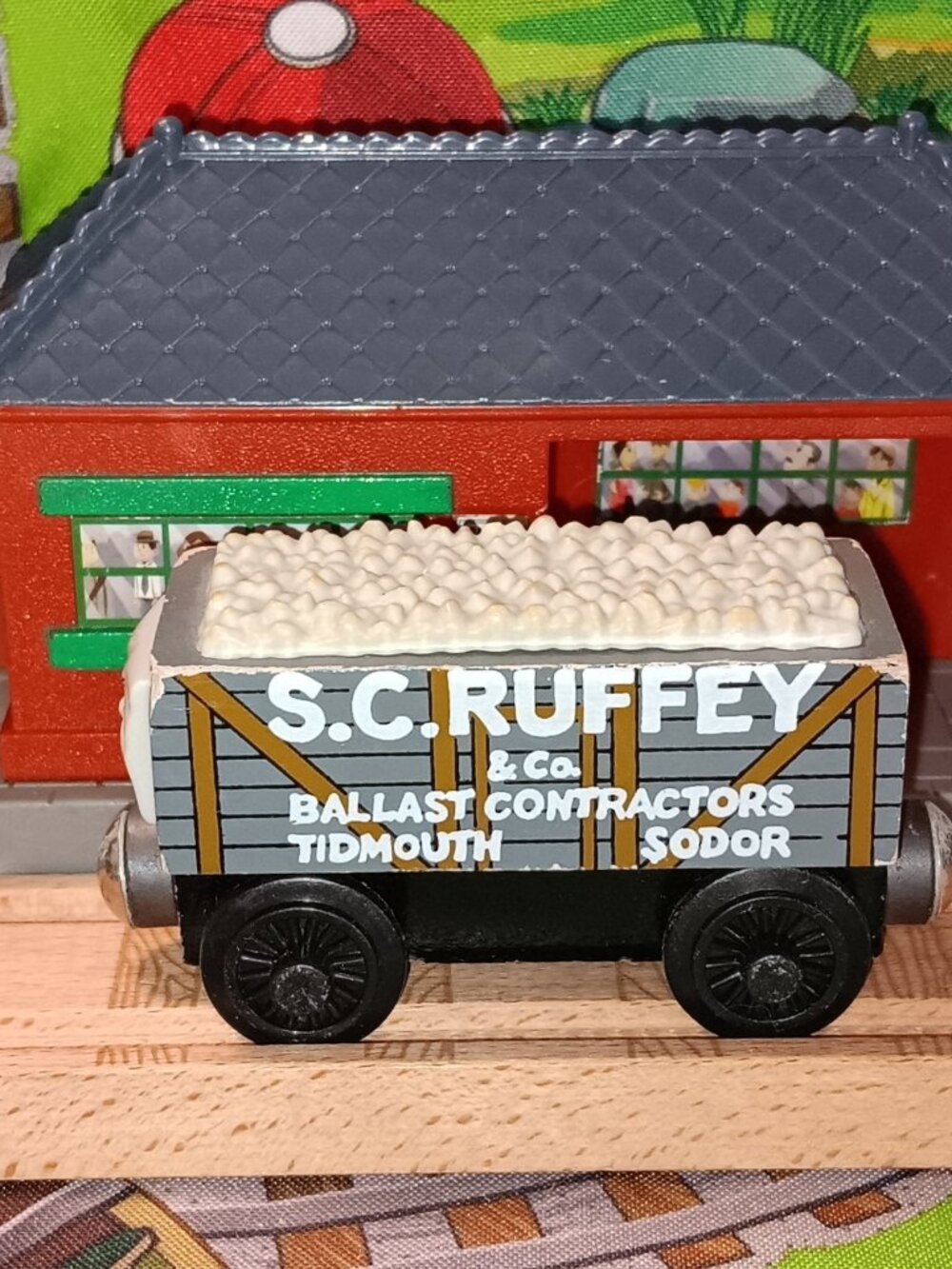 Thomas Wooden Railway Train Track Engine S C Ruffey Scruffey